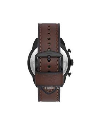 Men Leather Chronograph Buckle Watch FS5875 - view 4