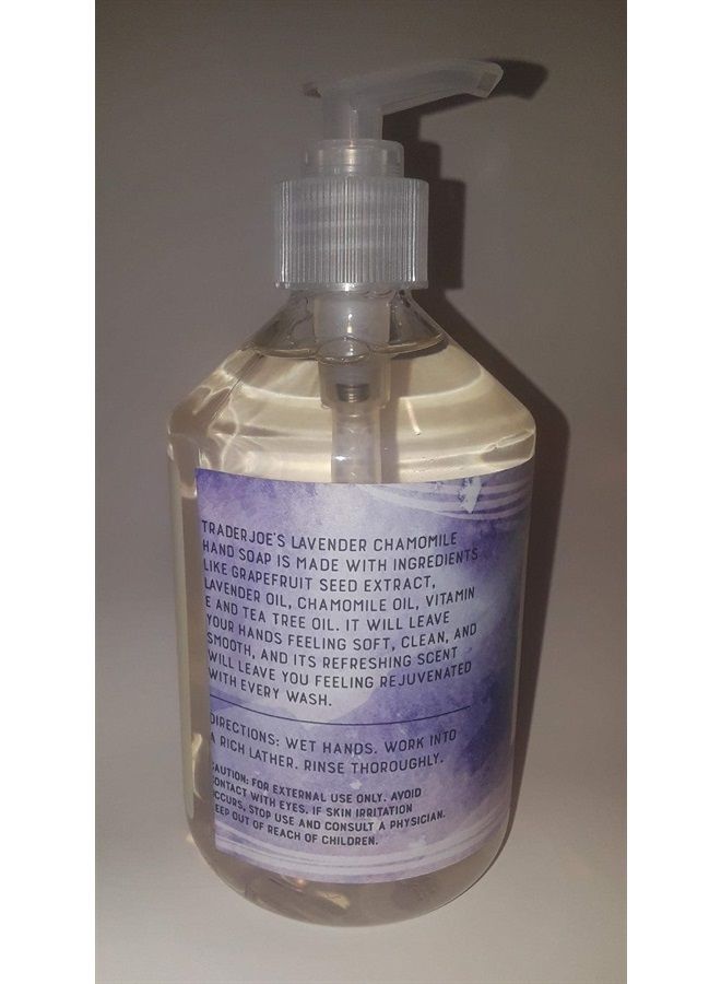 TJ's Trader Joes Lavender Chamomile Hand Soap - Image 2