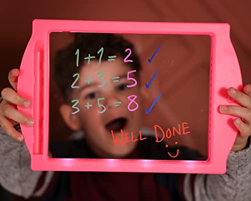Marvin's Magic Mavin's Magic - Glow Art - LED Doodle Board for Children - Light Up Drawing Pad, with Glow in The Dark Colouring Pens - Battery Powered Magic Drawing Tablet - Light Up Tracing Pad Suitable for 5+ - Image 4