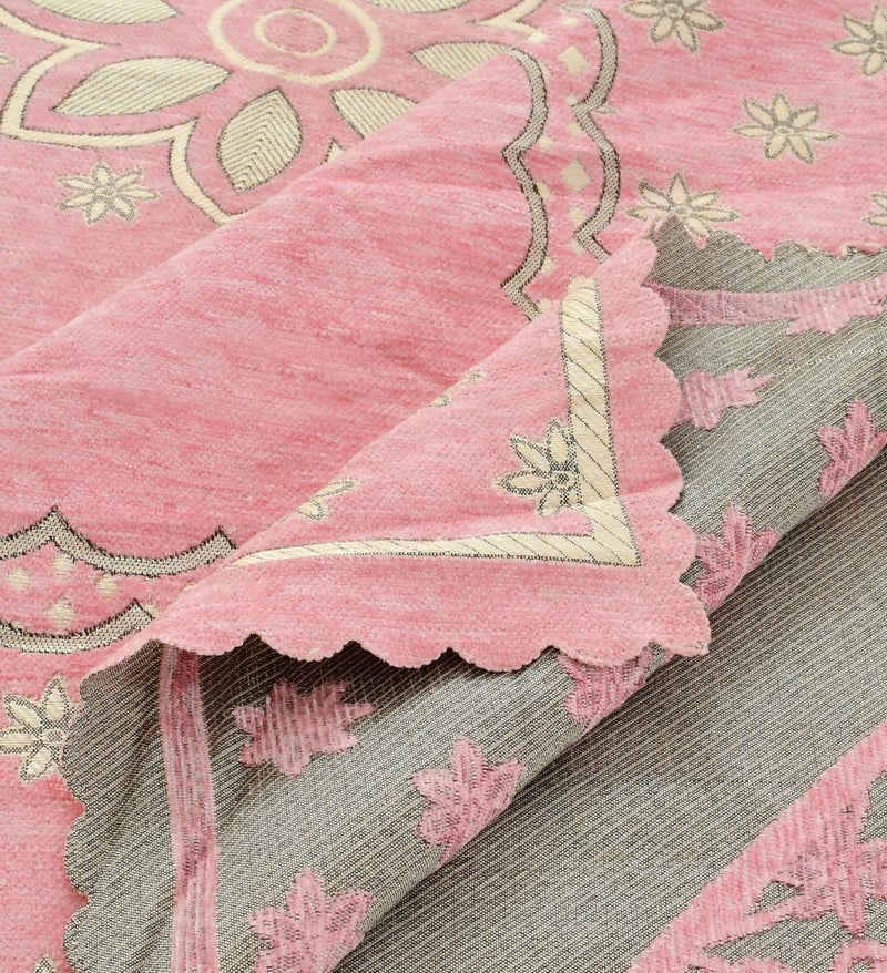 jayvaam Luxury Velvet Bedsheet – King Size Luxury Bed Sheet – Ultra Soft, Cozy & Warm Bedding for Bedroom – Hypoallergenic & Elegant Velvet Texture (Crystal 01 Pink 100X100, Velvet Bedsheet) - Image 4