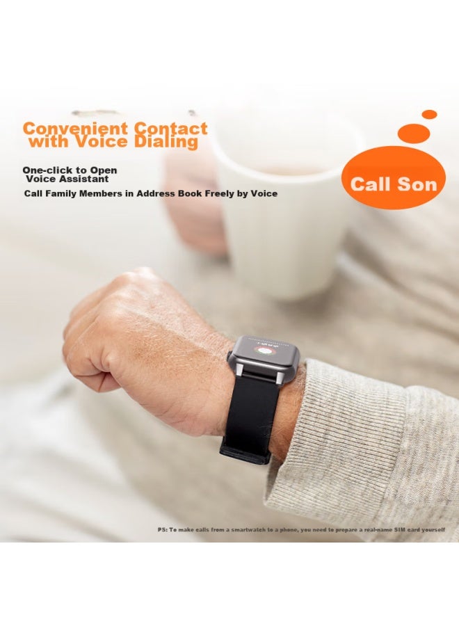 Zhenjiang Elderly Locator Gps Tracker, 5G Phone Watch, Anti-Lost, Dementia, Elderly Wristband Positioning Device - Image 4