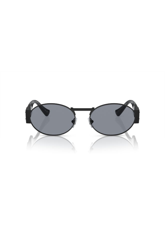 VERSACE Unisex VE2264 1261/1 Unisex Full Rim Oval Sunglasses - Image 3