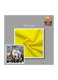 Cool Baby COOLBABY 5 Pack Economical Cotton Tote Bag, Lightweight Medium Reusable Grocery Shopping Cloth Bags, Suitable for DIY, Advertising, Promotion, Gift, Giveaway, Activity (yellow)  - Image 5