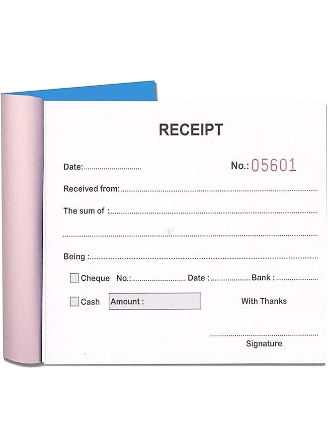 مارك طقم دفتر إيصالات 50 قطعة مقاس 12.5 × 10 سم - Image 1