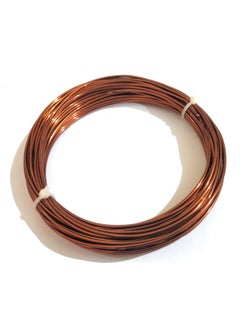 GREENARTZ GREENARTZ 35Mtr Enamelled Copper Wire 18 Gauge 12mm for Electrical Winding Craft and Jewellery Making Without Spool 