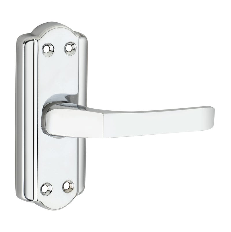 SARDAR 4" Iron Bathroom Door Handle Set with Keyless Baby Latch/Door Handle Set - Image 4
