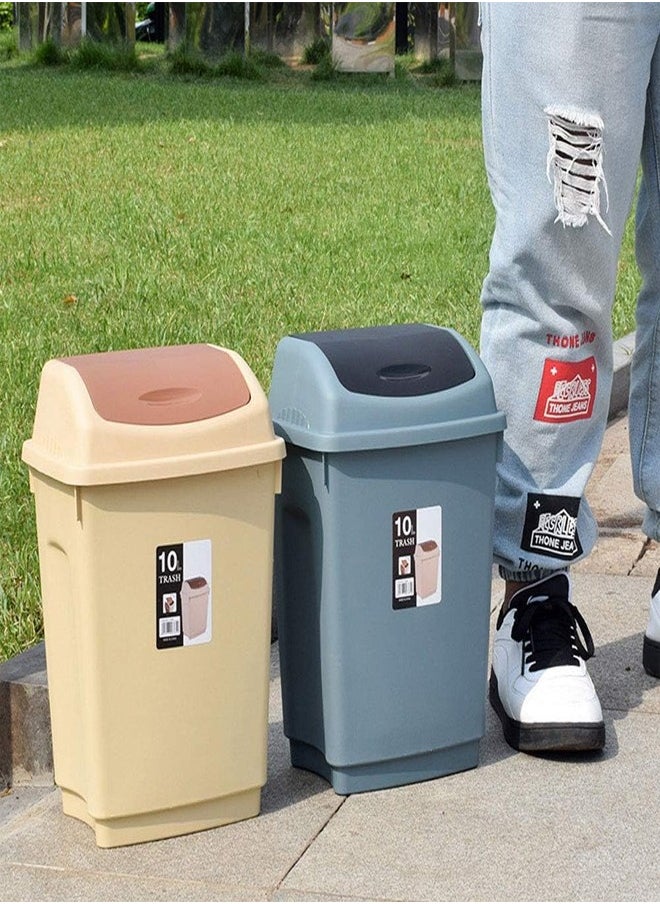ATM 10-Litre Plastic Trash Bin with Durable Construction  - Image 2