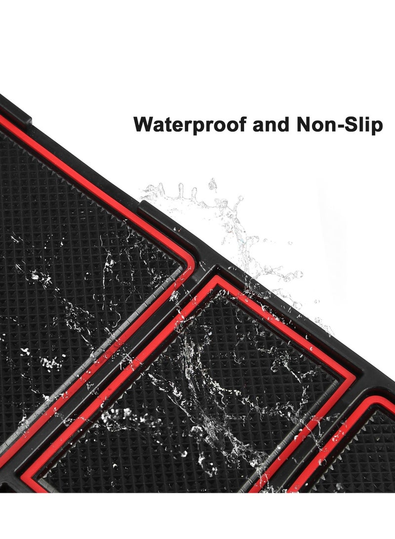 كاست ويف سجادة من السيليكون للسيارة ولوحة القيادة وحامل سطح المكتب متعدد الأغراض مضاد للانزلاق لحمل الهاتف المحمول من السيليكون ولوحة أجهزة القياس متعددة الوظائف - Image 5