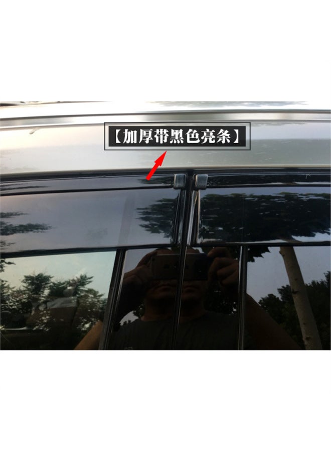 10-16-23 Subaru New Legacy All-black Window Rain Eyebrow Legacy Travel Version Special Rain Shield
