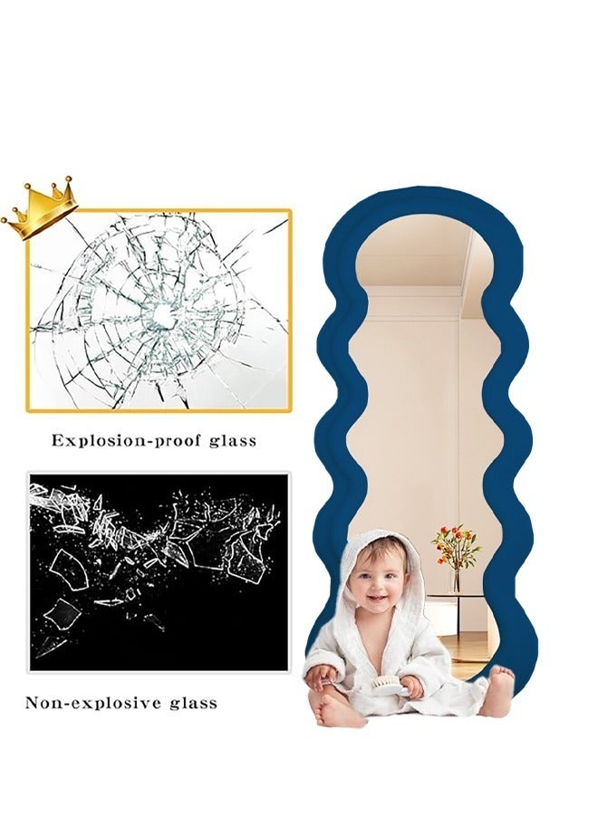 KLNAMAEAAN Wavy Shaped Full Length Dressing Mirror 80X180 CM  - Image 3