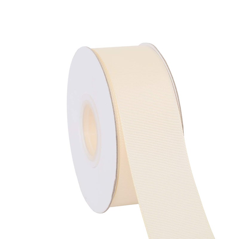 Ribbonitlux 1.5" Wide Solid Grosgrain Ribbon 25 Yards (810-Ivory）, Set for Gift Wrapping, Party Decor, Sewing Applications, Wedding and Craft - Image 5