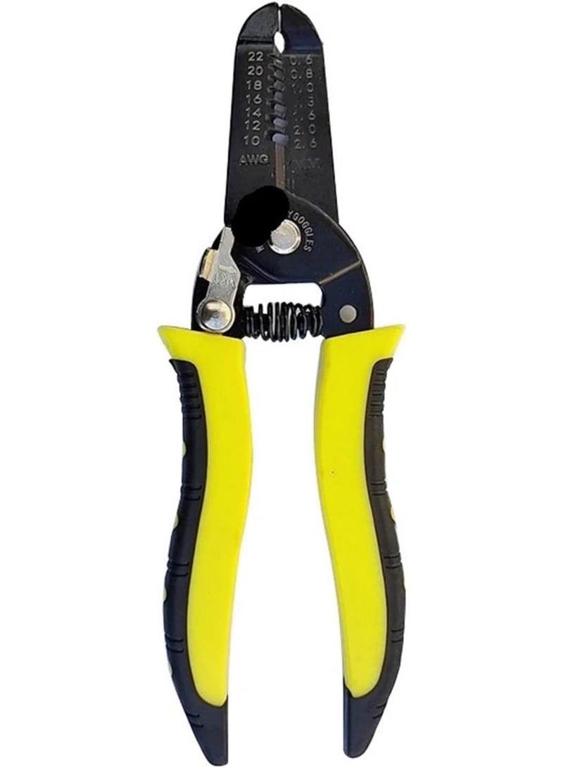 GGOOT Wire Stripping Pliers Multifunctional Electrician Special Wire Splitting Pliers Universal Industrial Hardware Tools Cable Pliers(Style9 17.6cm)  - Image 1