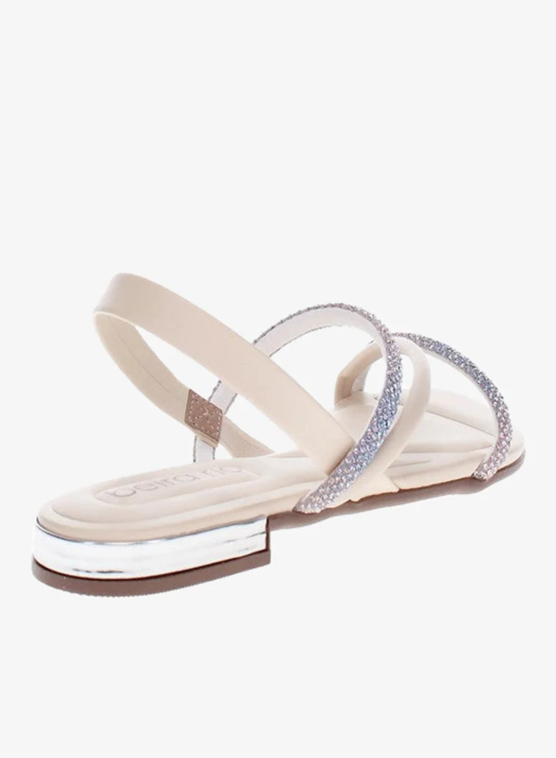 Beira Rio  BEIRA RIO Flat sandals with Back strap For Ladies for Women | Best Price UAE