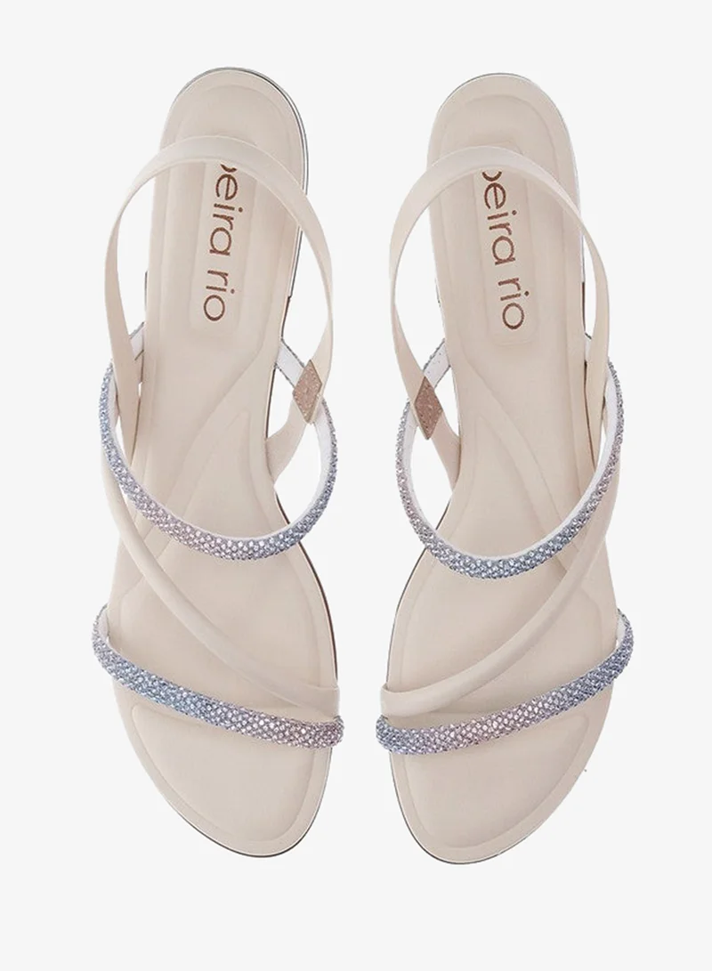 Beira Rio  BEIRA RIO Flat sandals with Back strap For Ladies for Women | Best Price UAE