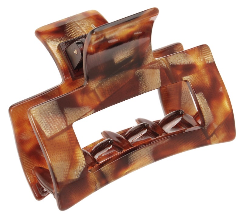 France Luxe Cutout Rectangle Claw Clip  Africa