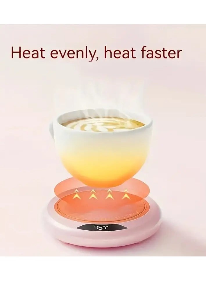 Riva Multifunctional Electric Coffee and Tea Cup Warmer with 3 Temperature Settings, Smart Coffee Warmer for Office Keeps Coffee, Drinks and Hot Chocolate Hot  - Image 4