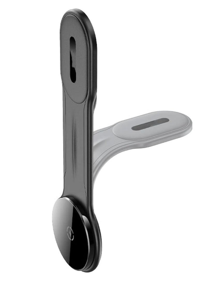 ELTRAZONE D21 Fast Wireless Charger Magnetic Car Holder | 15W Wireless Charging for iPhone & Android | Auto-Aligning Magnetic Mount | Qi-Certified | Dashboard & Vent Mount (Black) - Image 4