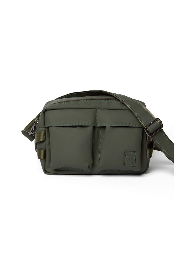 DALYDRESS Fancy Logo Embellished Waterproof Waist Bag With Front Pockets  - Image 1