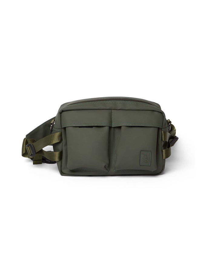 DALYDRESS Fancy Logo Embellished Waterproof Waist Bag With Front Pockets  - Image 4