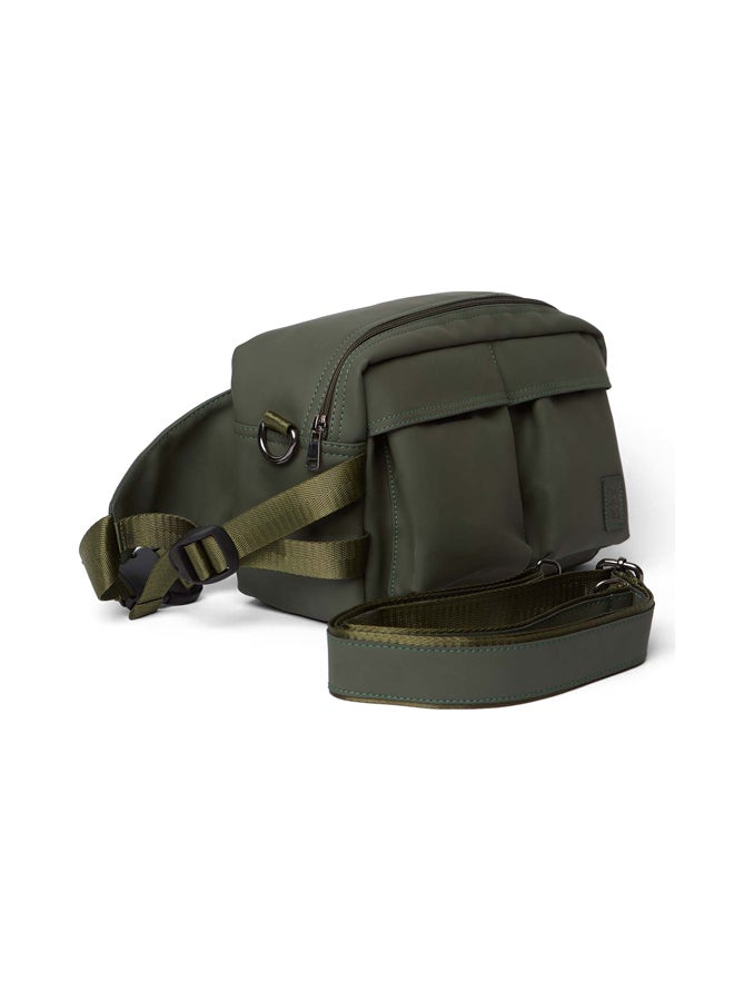 DALYDRESS Fancy Logo Embellished Waterproof Waist Bag With Front Pockets  - Image 3