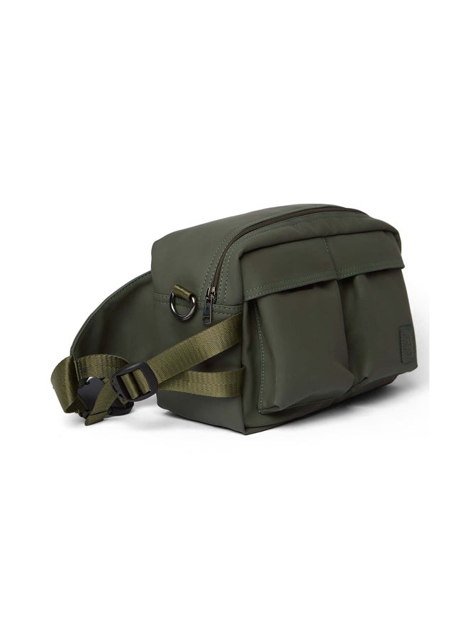 DALYDRESS Fancy Logo Embellished Waterproof Waist Bag With Front Pockets  - Image 2