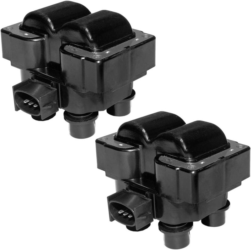 MAS Pack of 2 Ignition Coils for Ford Lincoln Mercury Compatible with C924 FD-487 FD487 DG530 - Image 1