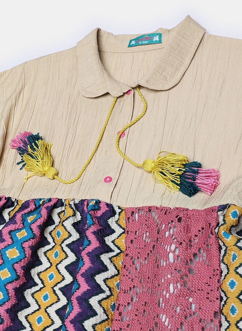 Jodi Mini Kids Girls Blouse - Image 3