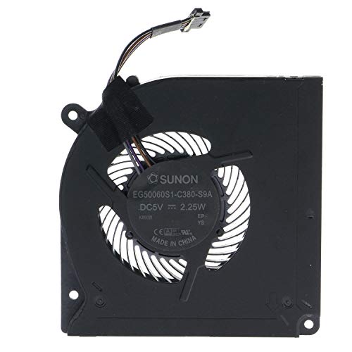 TRADOCK CPU Cooling Fan for Schenker XMG NEO 15 17 Tongfang GK5CQ7Z EG50060S1-C380-S9A THER7GK5C6-1411 EG50060S1-C380-S9A - Image 1