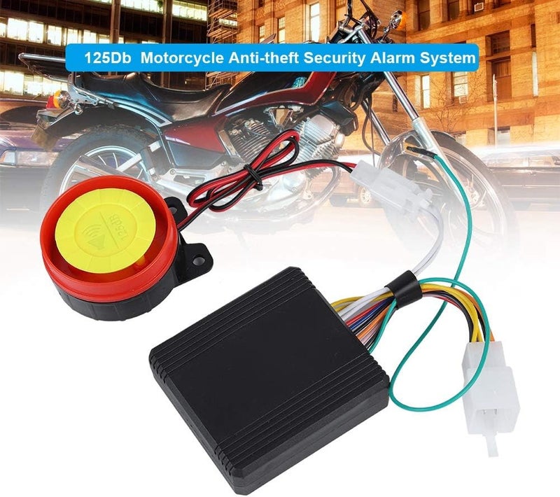 woobles 125dB 12V Waterproof Motorcycle Bike Anti-theft Security Burglar Alarm System Scooter Double Scooter Remote Control - Image 4