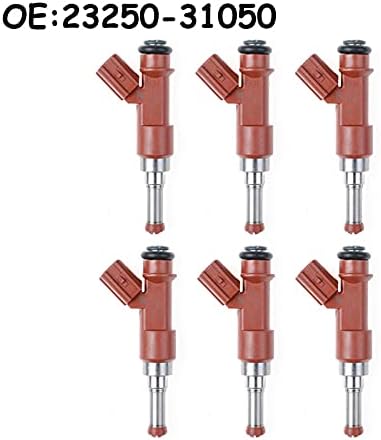 Trolling MAN 6 Pcs Fuel Injector Set Compatible with Toyota Avalon, Camry, Highlander, RAV4, Sienna, Venza 3.5L V6 - Image 2