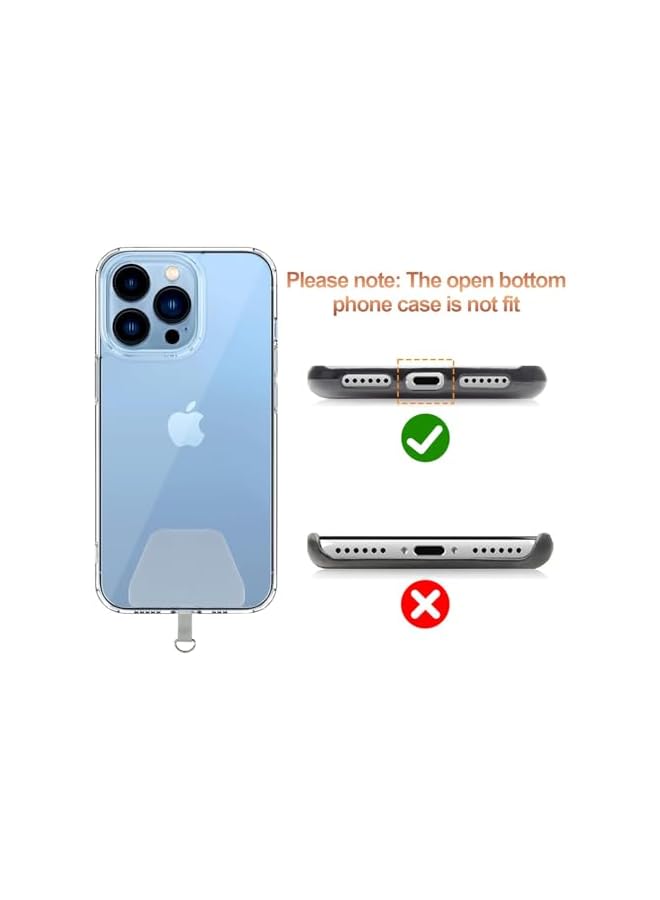 Green Tiger Universal Cell Phone Lanyard - 2× Adjustable Neck Strap, 2× Phone Patches, Multifunctional Patch Lanyards Compatible With Most Smartphones - Image 3