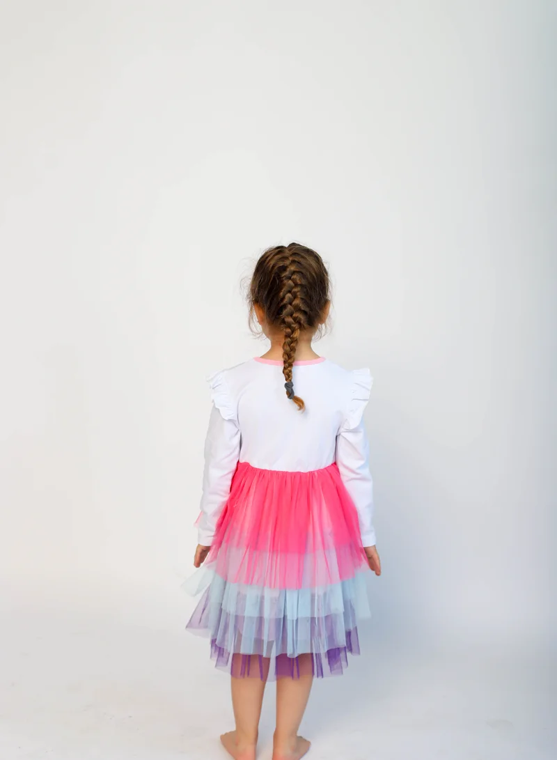 دىدانيالا فستان توتو ملون يونيكورن