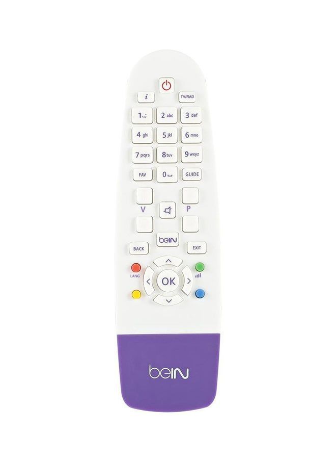 bein Sport Receiver Remote Control White/Purple