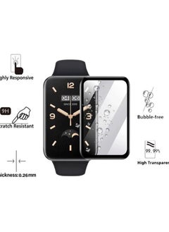 Generic Xiaomi Mi Band 7 Pro 3D Full Wrap Curved Cover, Ultra HD Flexible Screen Protector Anti-Scratch Scratch Scratch Resistant Soft Material  - Image 3