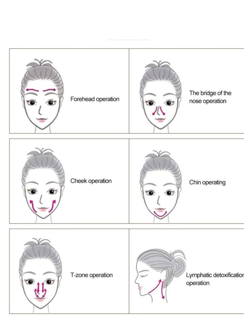 SYOSI Face Massager Double Ball Face Roller 3D V Shape Tool Double Chin Reducer Skin Lifting for Face Neck Eye Body Skin Care, Facial Roller for Women - Image 5