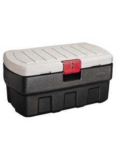 Rubbermaid Actionpacker Lockable Industrial Storage Container  35 Gal- Pack Of 1   Black