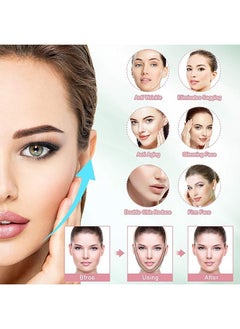 Arabest حزام تنحيف الوجه، حزام شد الوجه بدون ألم، حزام الذقن، تقليل الذقن المزدوج، شد الوجه على شكل حرف V للنساء يزيل ترهل الجلد وشد البشرة ومضاد للشيخوخة (برتقالي)  - Image 2