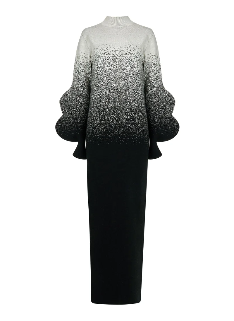 ليم قفطان مُحاك بألوان متدرجة