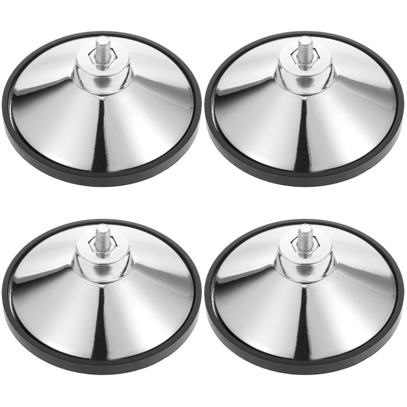 Mikikit 4 Sets Foosball Football Mat Pads Adjustable Pool Leg Levelers Floor Protector - Image 2