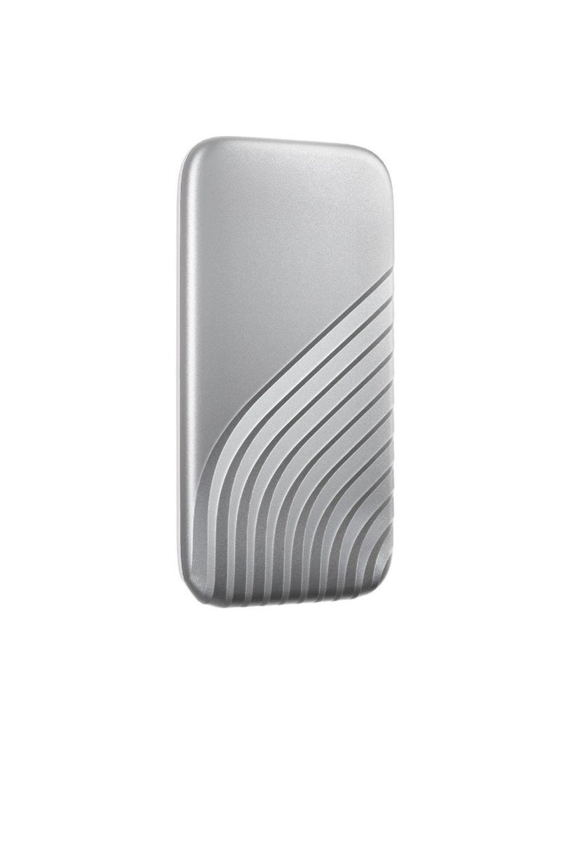 Portable SSD, Portable External Solid State Drive, Sturdy And Blazing Fast Data Storage Drive, Password Protection Backup Drive With Hardware Encryption, (1pc, Silver, 2TB) - Image 1
