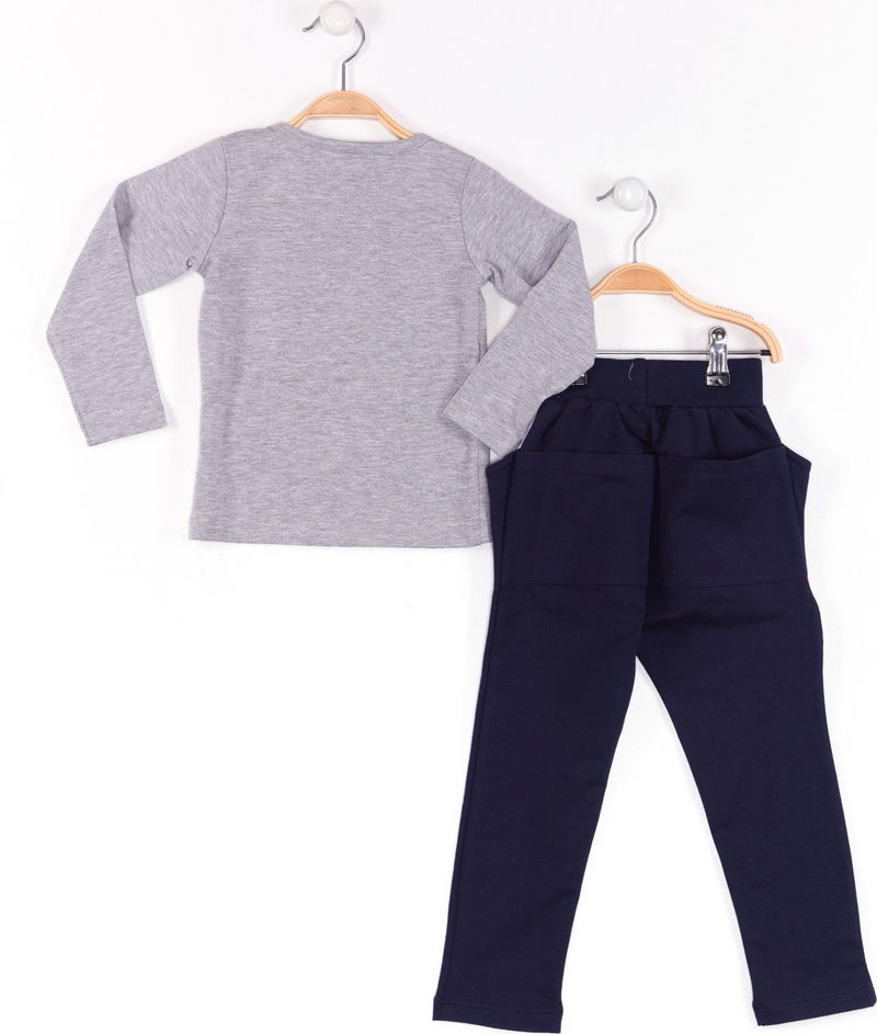 Denokids Crocodile Island Boy T-shirt Pants Set  - Image 4