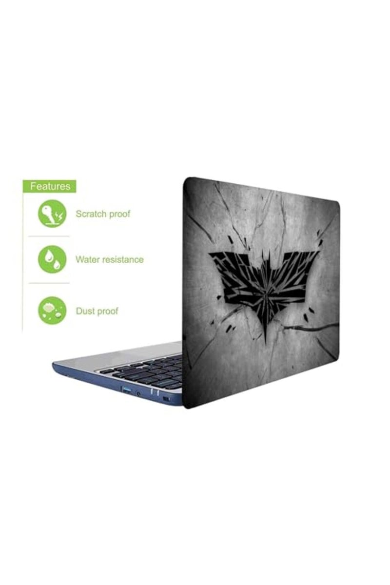 WALLTON - Batman Logo Vinyl Laptop Skin Decal/Sticker Protector, Fits Dell, Hp, Lenovo, Toshiba, Acer, ASUS and for All Models Up to 11.6"-15.6" Inch, Pack of 1 - Image 2