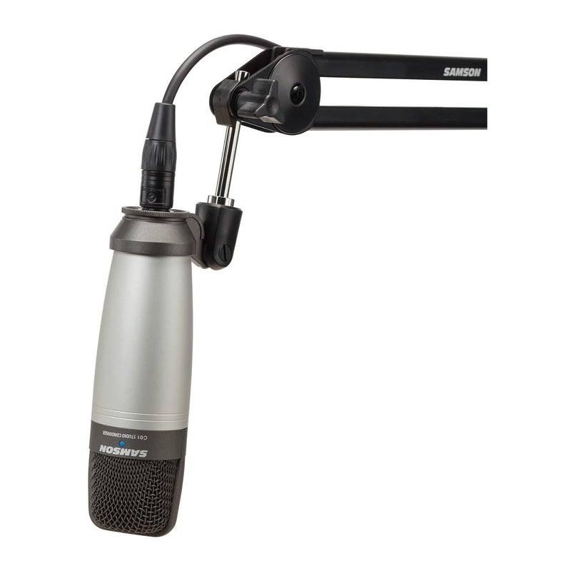 Samson C01 Studio Condenser Recording Microphone Mic w/Large Diaphragm - Image 3