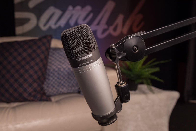 Samson C01 Studio Condenser Recording Microphone Mic w/Large Diaphragm - Image 2