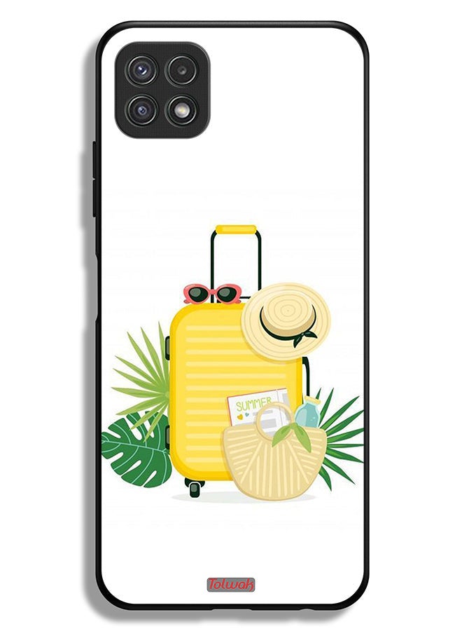 Tolwak Samsung Galaxy A22 5G Protective Case Cover Summer Digital Art - Image 1
