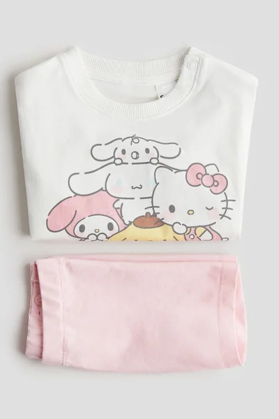 H&M 2-piece printed cotton set