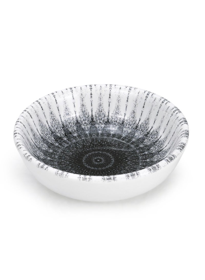 Edessa Ceramic Cosmo 10.5Cm Round Snack Bowl, Multicolor (Set of 4) - Image 3