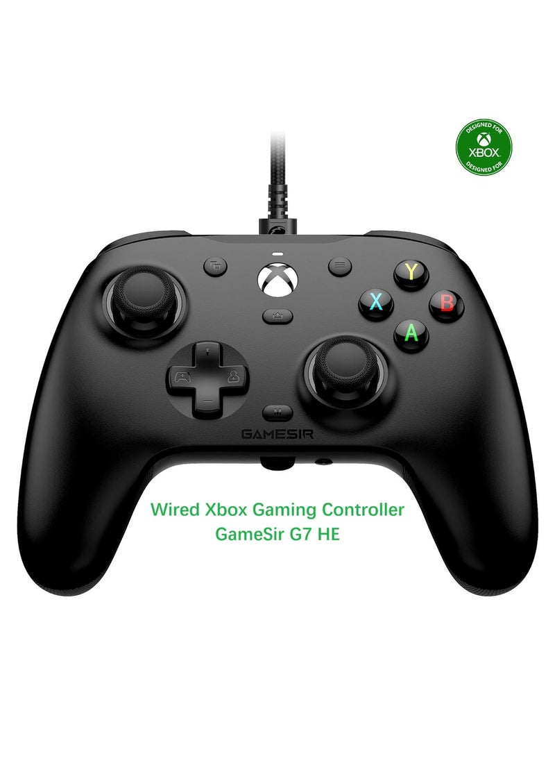 Generic - Professional Gamepad GameSir G7HE Wired Xbox Gaming Controller Officially licensed Controller for Xbox Series X/S Xbox One Windows 10/11 PC Plug and play Video Game Controller with Hall Effect Stick - Image 1