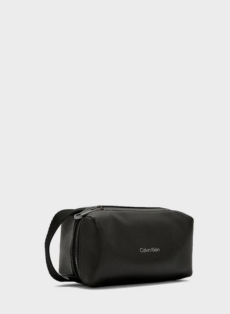 CALVIN KLEIN Logo Toiletry Bags