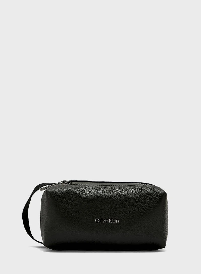 CALVIN KLEIN Logo Toiletry Bags